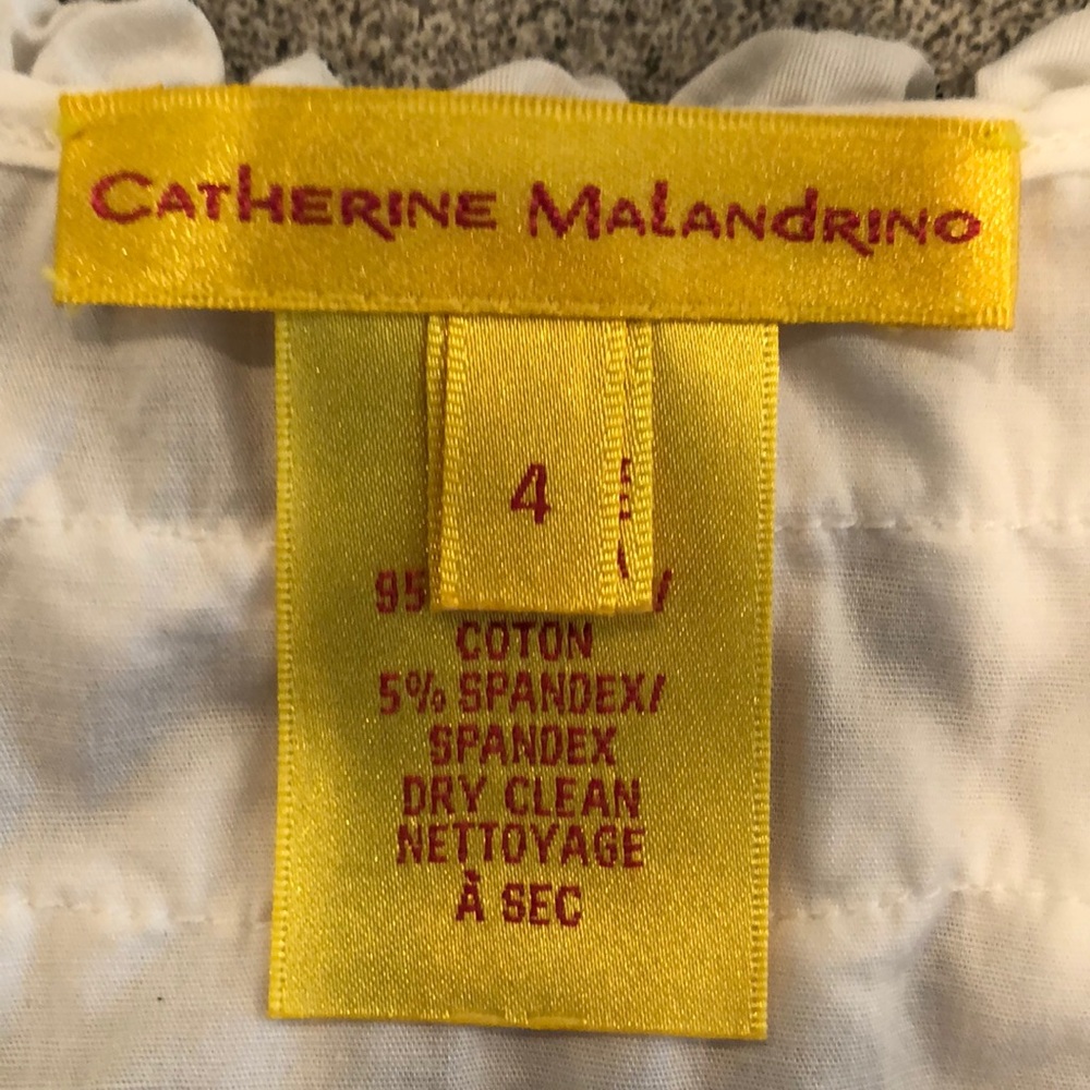 Catherine MaLandrino White Shirt 95/5